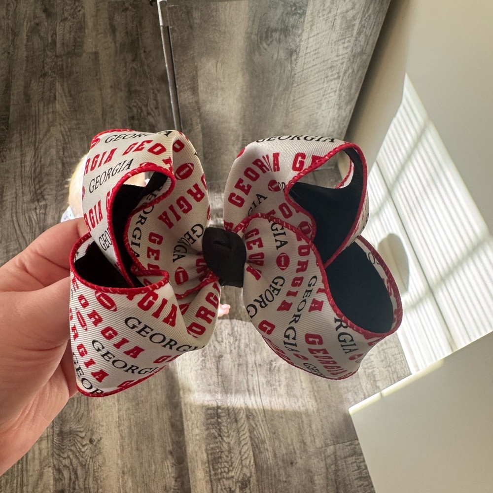 Georgia Bow - Red and White